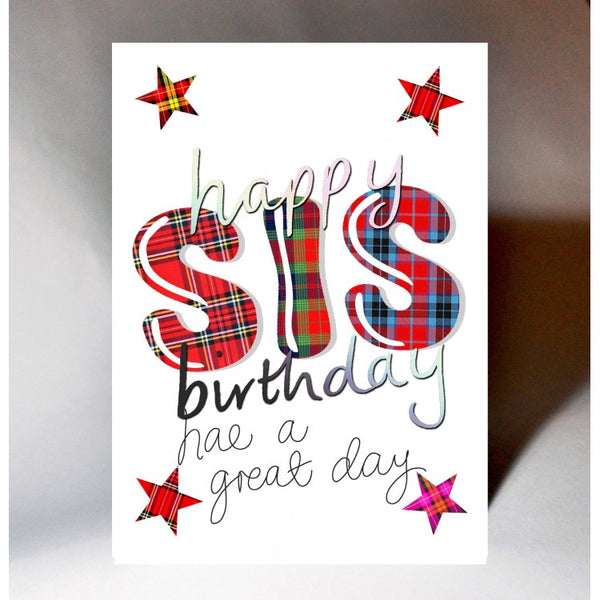 sister birthday card